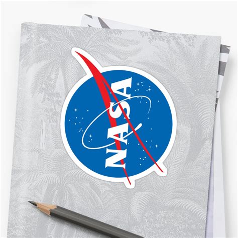 "NASA" Sticker by ynnej | Redbubble