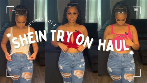 Shein Try On Haul | August 2023 Clothing Haul | Outfit Ideas For Summer 2023 - YouTube