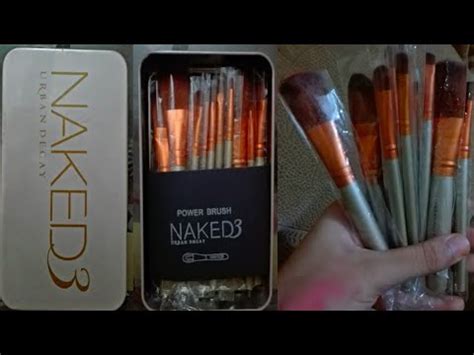 Affordable makeup brushes Review |naked 3 brushes - YouTube