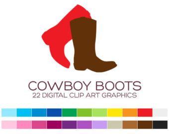 cowboy boot - Clip Art Library