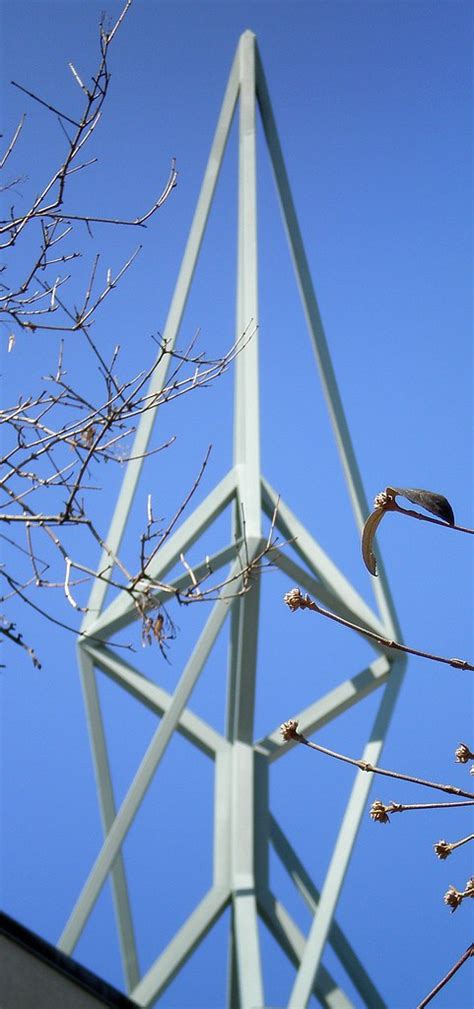 First Unitarian Church, sculptural steeple, Architect John… | Flickr