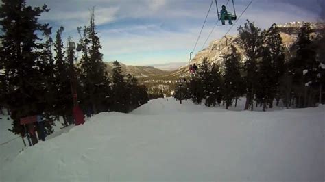 Snowboarding & Skiing Mt. Charleston, Nevada - YouTube