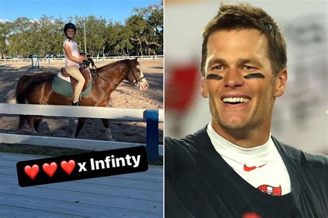 Tom Brady Shares Cute Photo of Daughter Vivian Horseback Riding