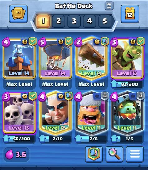 Got to 5700 with this homemade lumberloon deck. Thoughts? : r/ClashRoyale