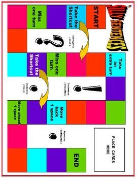 THE PRINTABLE SILLY SENTENCES GAME Grade 2 by Sheila Azevedo