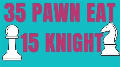 15 knight(45 point) Vs 35 pawn(35 point)☑️😱 Look pawn promotion😱👀👁️😥 - YouTube