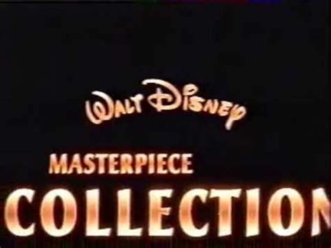 Walt DIsney Masterpiece Collection Logo 1992 - YouTube