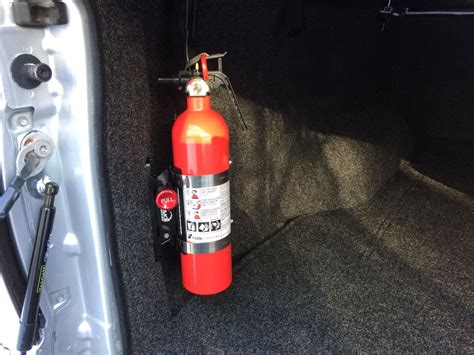 Fire extinguisher mount. - Ford F150 Forum - Community of Ford Truck Fans