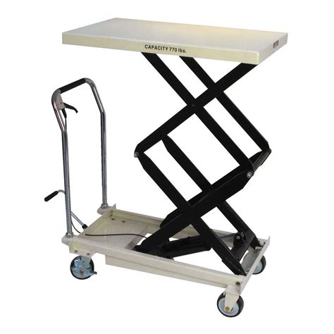 Jet DSLT-770 Double Scissor Lift Table-140778 - The Home Depot