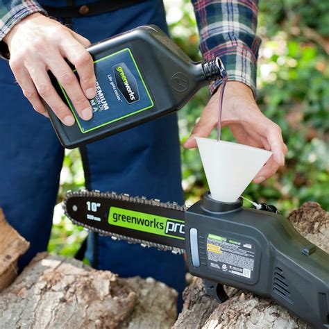 Greenworks Pro 80-volt 10-in Cordless Electric Pole Saw 2 Ah (Battery and Charger Included) in ...