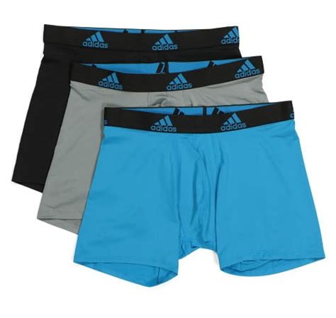 ADIDAS MEN'S UNDERWEAR X3 PACK - BOXER BRIEF 5 " - 6220 MEDIUM - SOLAR ...