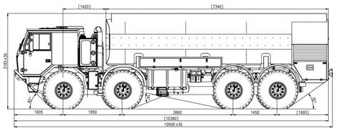 Tank Truck Dimensions