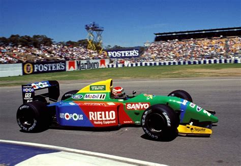 The colourful Benetton B190 : r/formula1