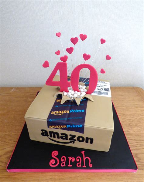 Amazon Prime Delivery Parcel Birthday Cake | Susie's Cakes