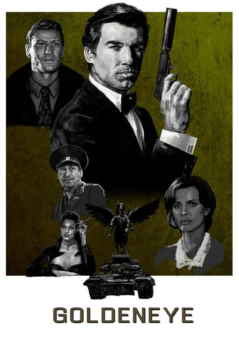 Carl Matthew Edwards Art: Goldeneye Poster Layout