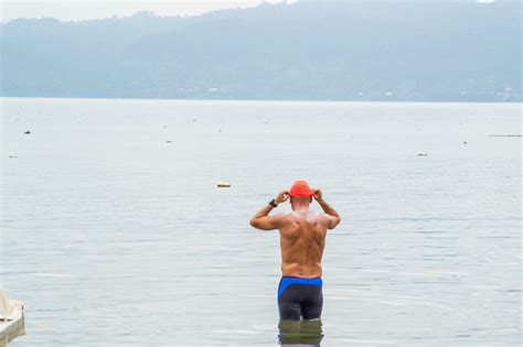 Martin Fodor Makes History Swimming Across Lake Bosomtwe