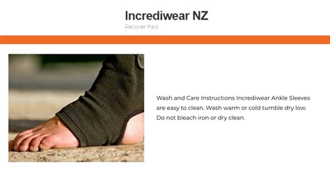 PPT - Reduce pain with ankle brace NZ - Incrediwear NZ PowerPoint ...