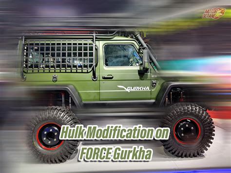 Did you see this Force Gurkha modification? » MotorOctane