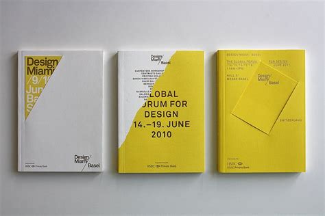 Exhibition catalogues for Design Miami Basel 2009, 2010, 2011 by ...