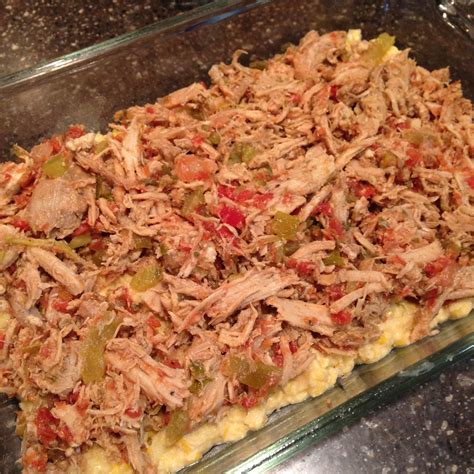 Mexican Shredded Pork Casserole - Palate Passions