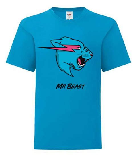 Mr Beast Inspired Logo Kids T-shirt Gamer YouTube | Etsy