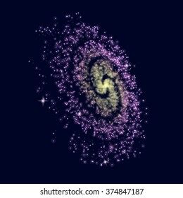 Galaxy Vector Illustration Stock Vector (Royalty Free) 374847187 | Shutterstock