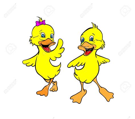 Two ducks clipart - Clipground