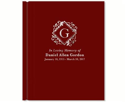 Diamond Funeral Guest Book – Funeral Program-Site Funeral Programs ...