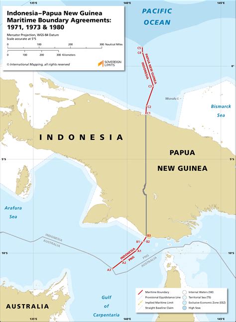 Indonesia–Papua New Guinea Maritime Boundary | Sovereign Limits