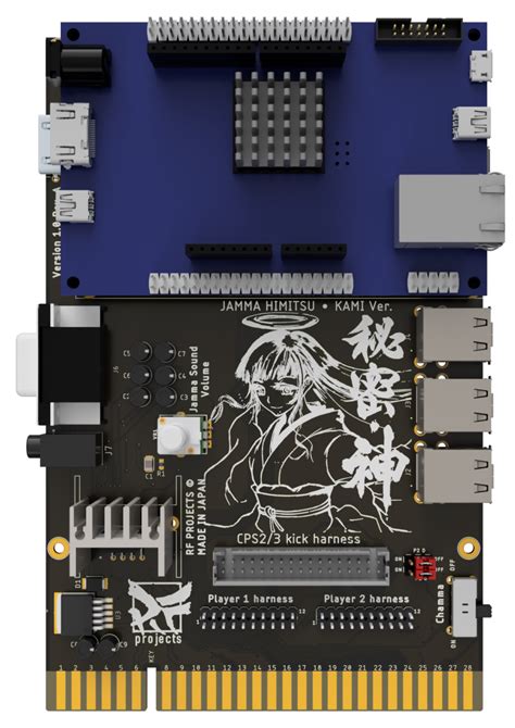 JAMMA HIMITSU, an Open Source addon for DE10Nano MiSTer FPGA | Arcade ...