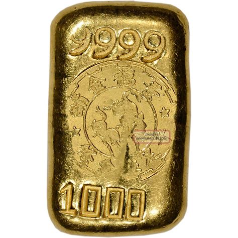 Nd Hong Kong 1 Tael Gold Bar - 9999 Fine