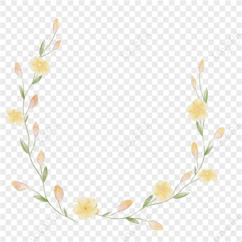 Small Flower Border PNG Transparent And Clipart Image For Free Download ...