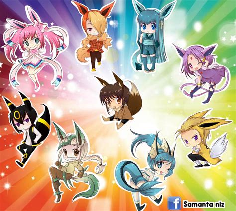 eevee evolutions_poster by keitenstudio on DeviantArt