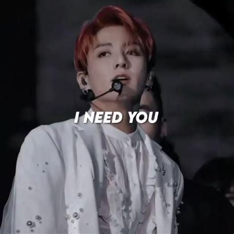 I Need You by BTS [Video] | Bts lyric, Bts song lyrics, Jungkook songs