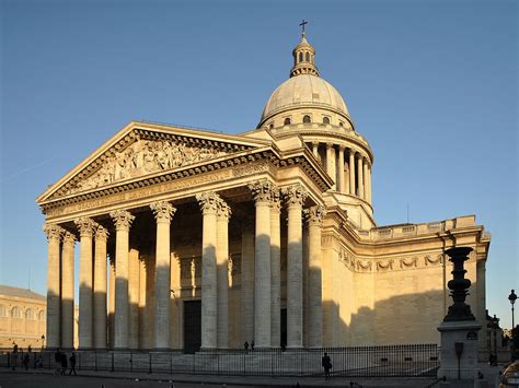 le panthéon est un monument de style néo-classique situé dans le 5e arrondissement au coeur du ...