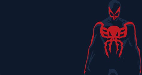 Spider-Man 2099 Minimalist Wallpaper :) : r/Spiderman