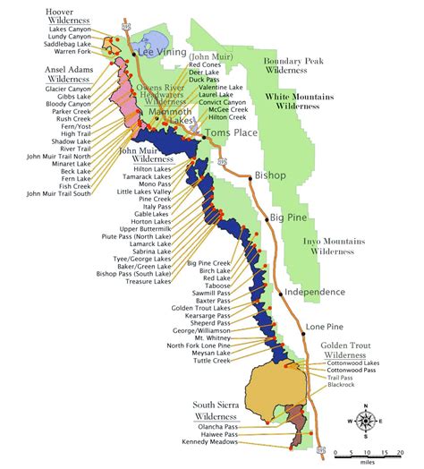 Connections for Thru-Hikers – Eastern Sierra Transit Authority