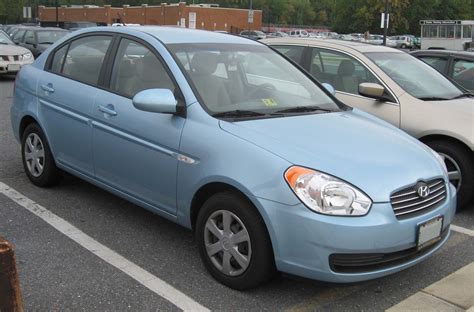 Hyundai Accent Light Blue Photo Gallery #11/12