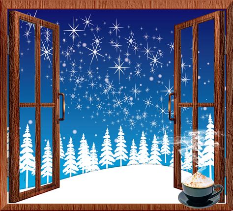 Christmas Window Snow Winter · Free image on Pixabay