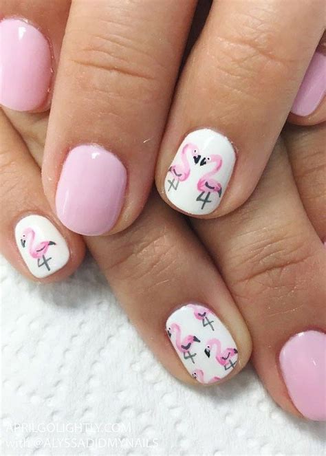 #nailart | Spring nail art, Flamingo nails, Fruit nail art