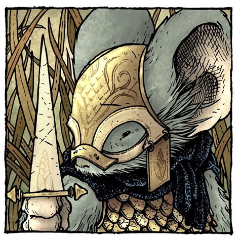 David Petersen's Blog: Mouse Guard Character Portrait Fantasy Rpg ...