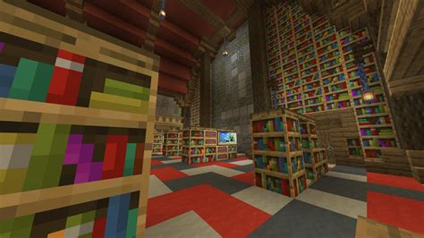 I finished the interior of my library but I don't like the carpet on the second floor ...