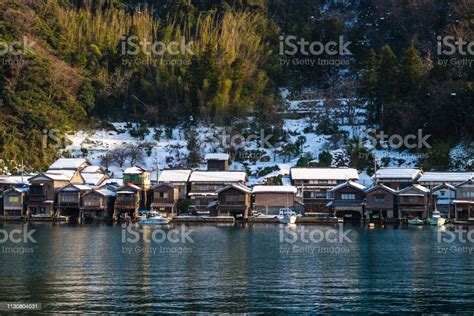 Old Japanese Port Town Stock Photo - Download Image Now - Architecture ...