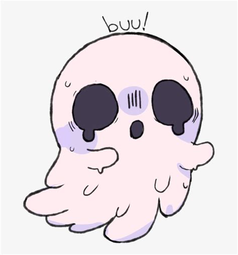 Cute Ghost Drawing Aesthetic ~ Ghost Drawing Cute Kawaii Halloween Fall ...