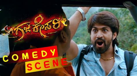 Yash Kannada Comedy Scenes | Yash rejects to become Swamiji Comedy ...