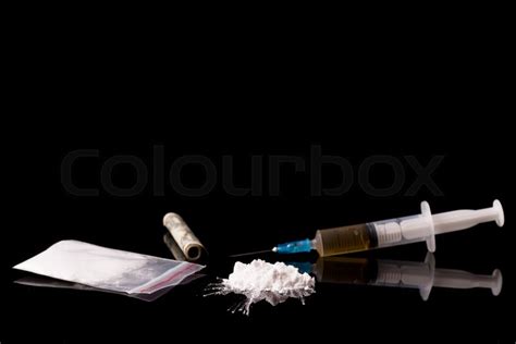 Cocaine, Herion or other illegal drugs ... | Stock image | Colourbox