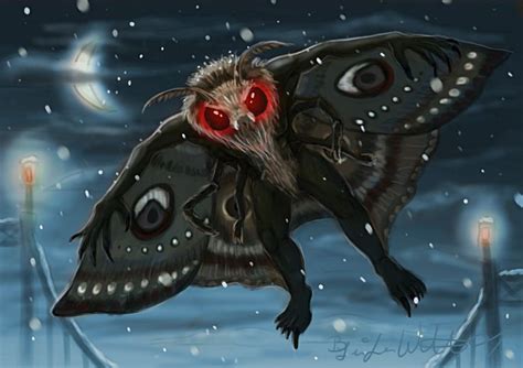 December: The Mothman by pyro-helfier.deviantart.com on @DeviantArt ...