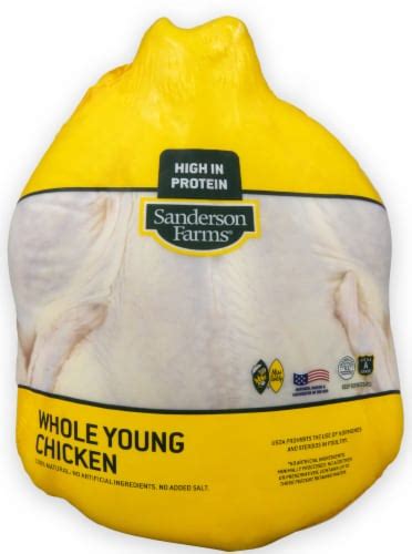 Sanderson Farms Whole Fresh Chicken, 1 pk - Kroger