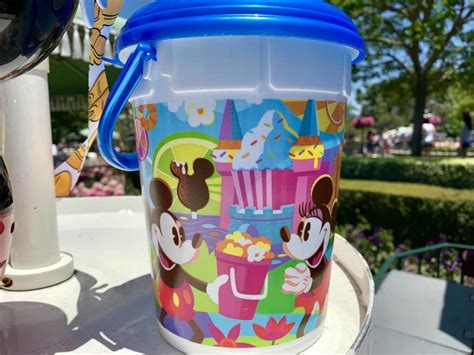 PHOTOS: New Souvenir Popcorn Bucket Featuring Disney Parks Snacks ...