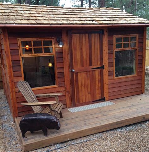 Small Cabin Kits, Cedar Cabins, Backyard Studio Sheds, DIY Plans ...